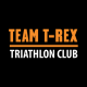 Team T-Rex Triathlon Club Logo